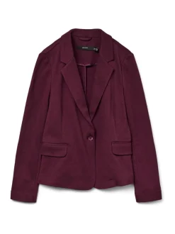 Rood - Vero Moda blazer met aansluitende pasvorm