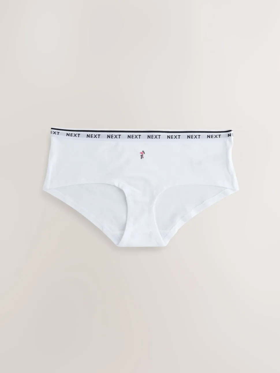 Rood tafelaankleding Print - 7 Katoenen slipjes met logotailleband
