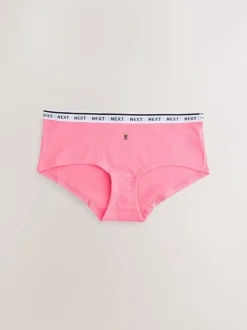 Rood tafelaankleding Print - 7 Katoenen slipjes met logotailleband
