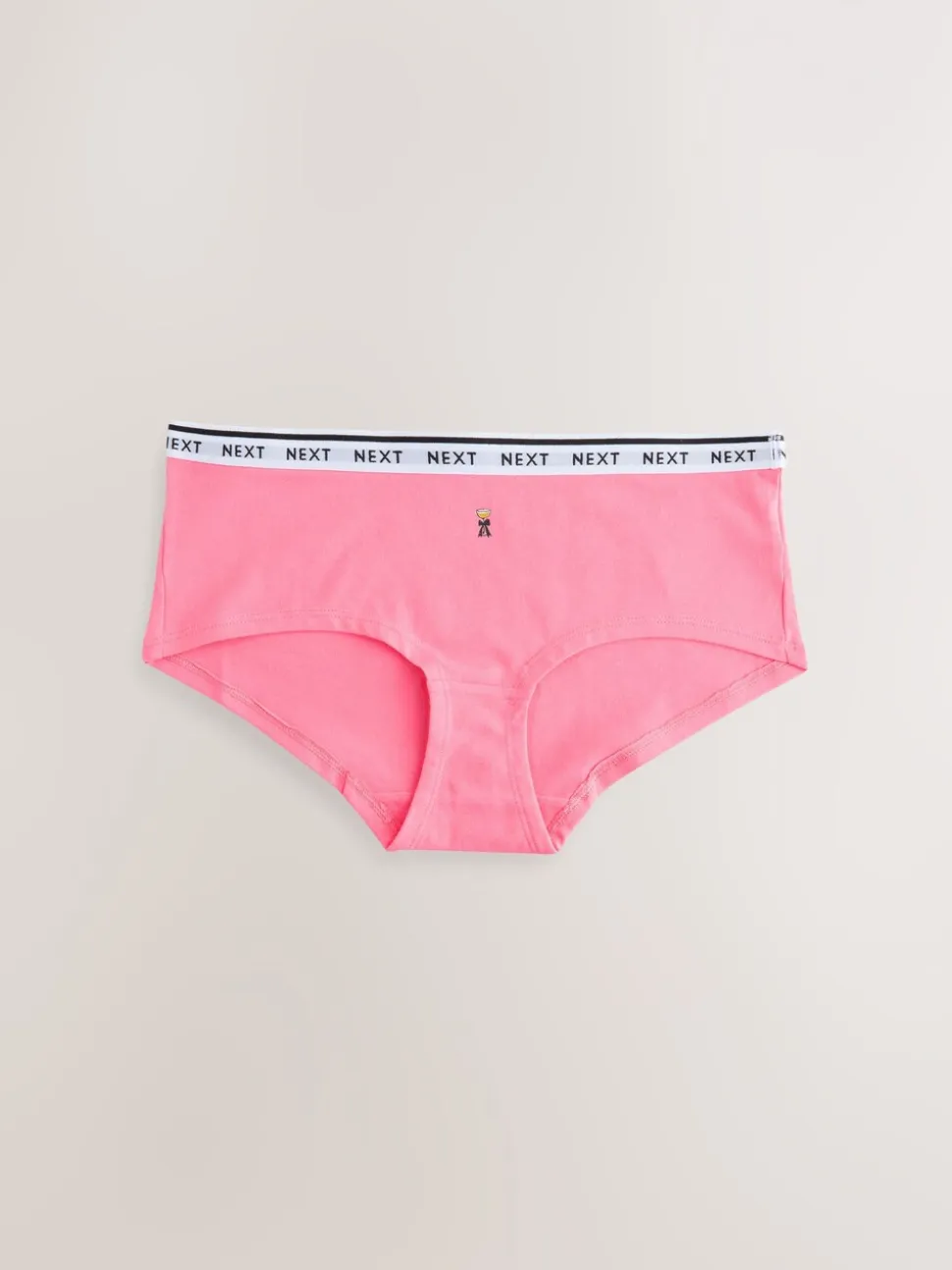 Rood tafelaankleding Print - 7 Katoenen slipjes met logotailleband