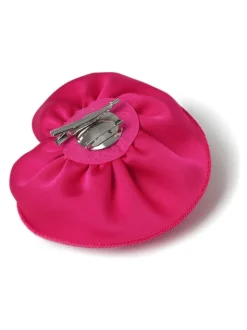 Roze - Aela haarspeld en broche met bloemen