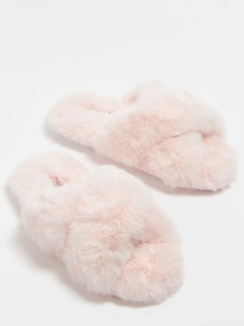 Roze - Boux Avenue Cross Band Slippers
