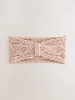 Roze - Cable Knit Headband