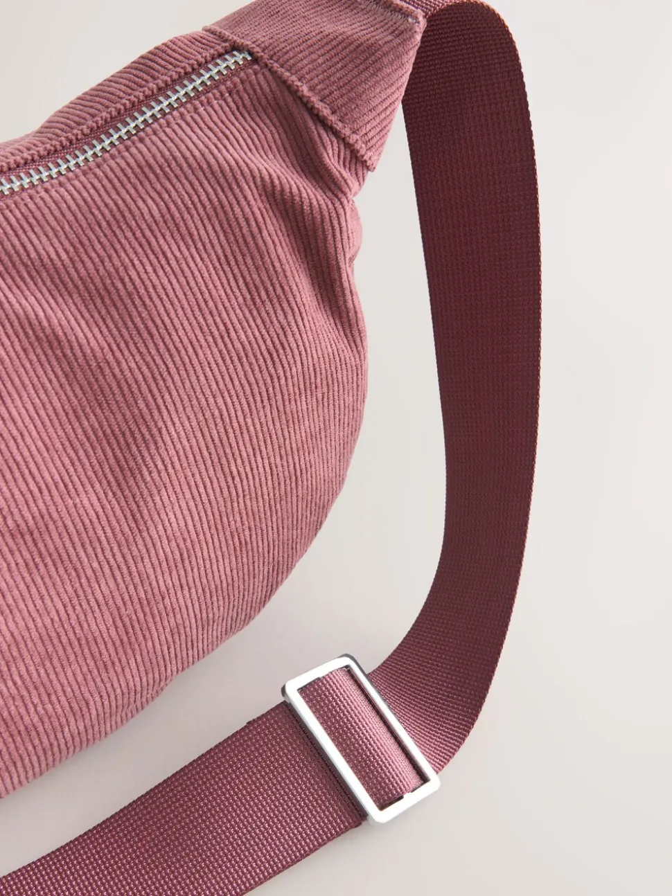 Roze - Cord Effect Sling Bag