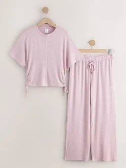 Roze - Cosy Short Sleeve Pyjamas