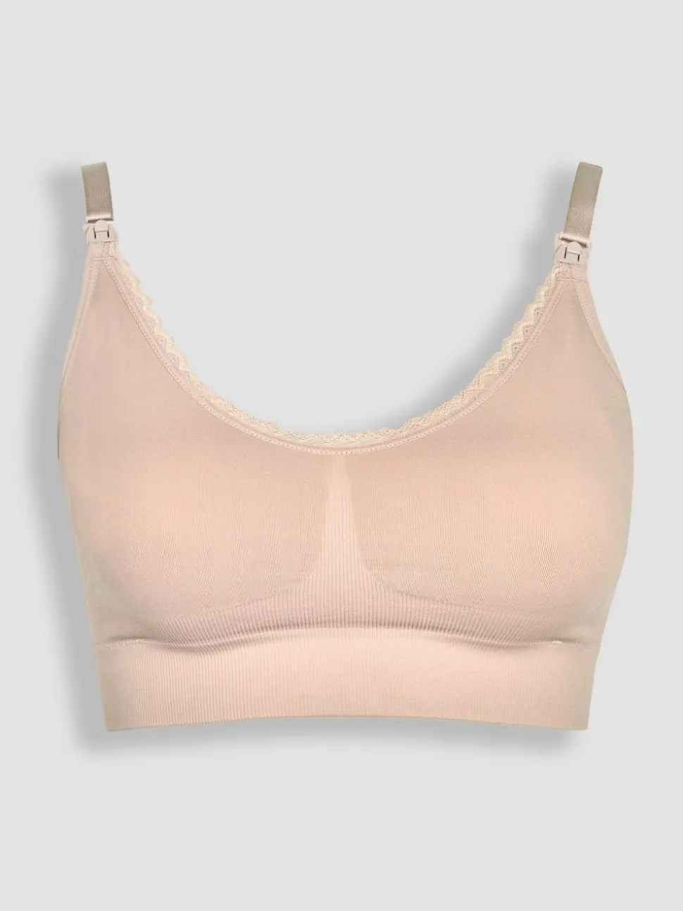Roze - Emma-Jane Lace Trim Seamless Maternity & Nursing Bra