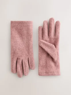 Roze - Fleece handschoenen