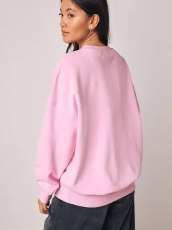 Roze - Graphic Beaded Fish Graphic Sweatshirt