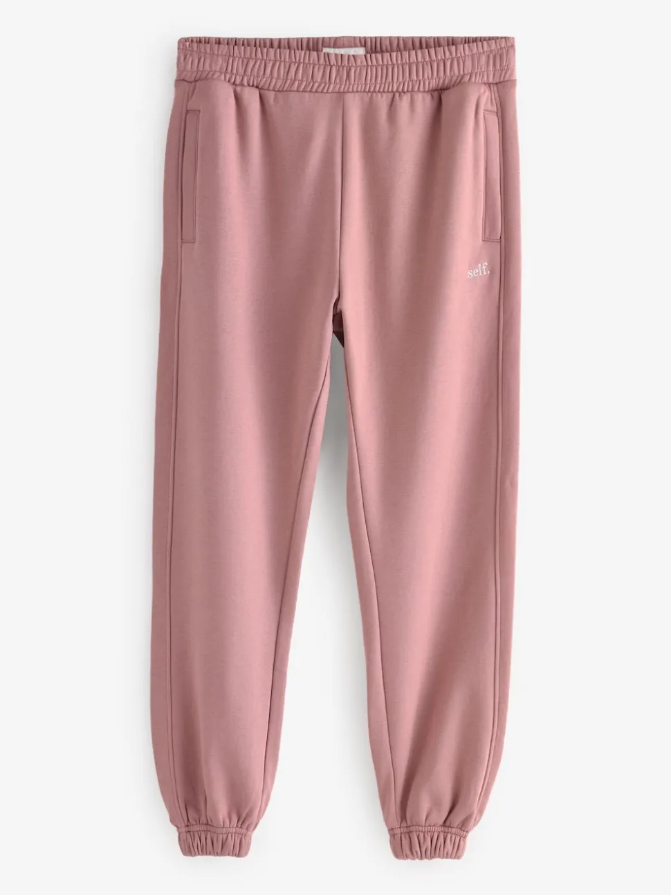 Roze - Joggingbroek met banden
