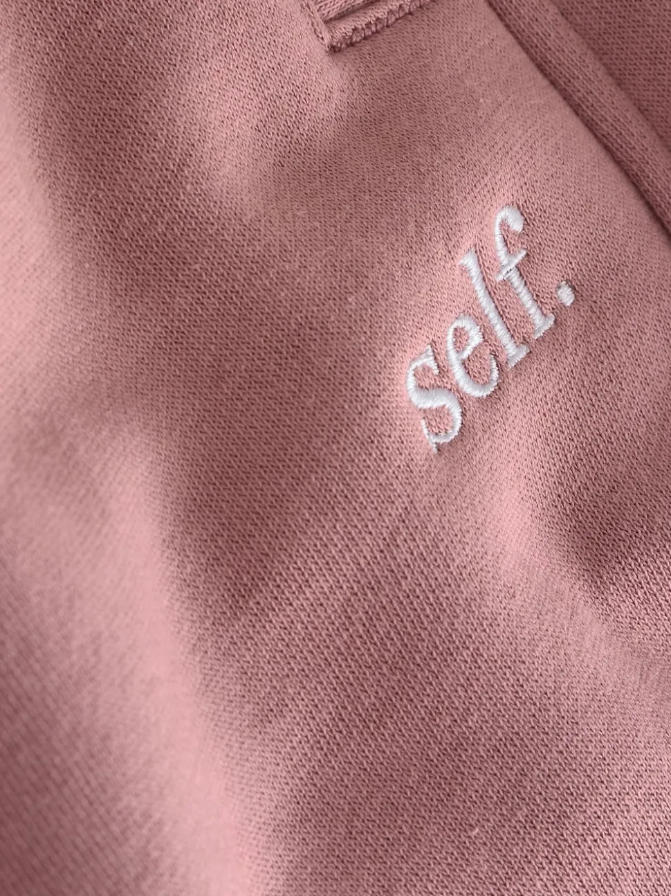 Roze - Joggingbroek met banden