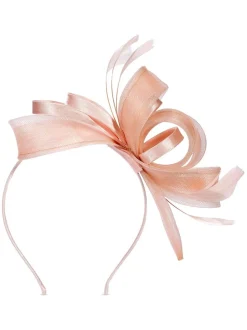Roze - Jon Richard medium Fascinator hoofdband