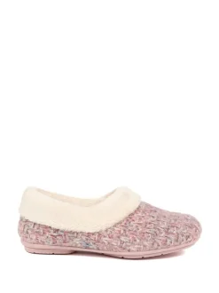 Roze - Jones Bootmaker Faux-Fur-Lined Slippers