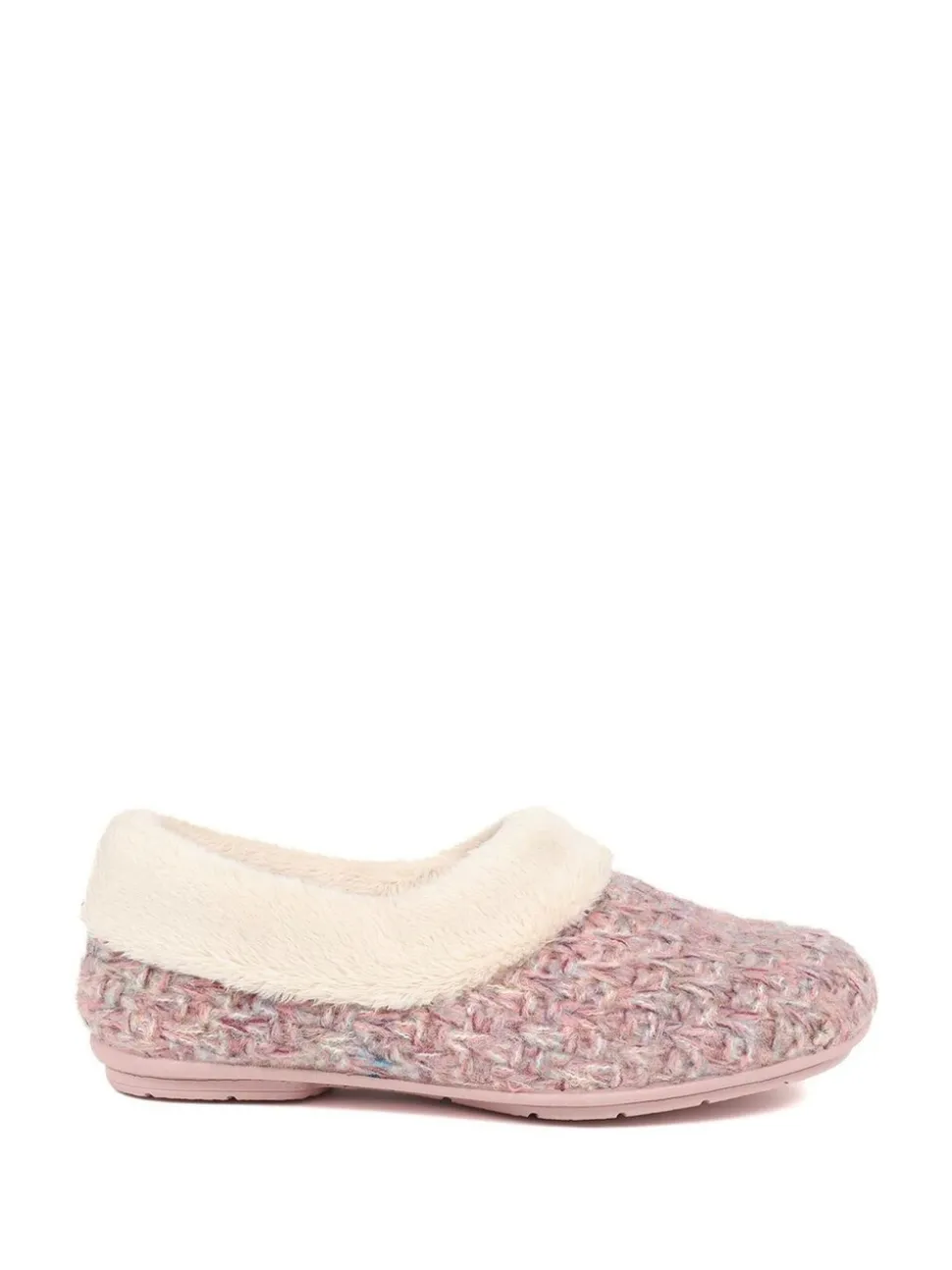 Roze - Jones Bootmaker Faux-Fur-Lined Slippers