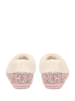 Roze - Jones Bootmaker Faux-Fur-Lined Slippers
