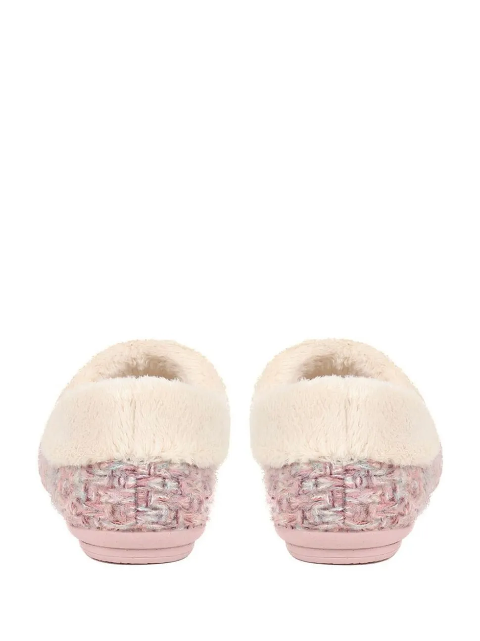 Roze - Jones Bootmaker Faux-Fur-Lined Slippers