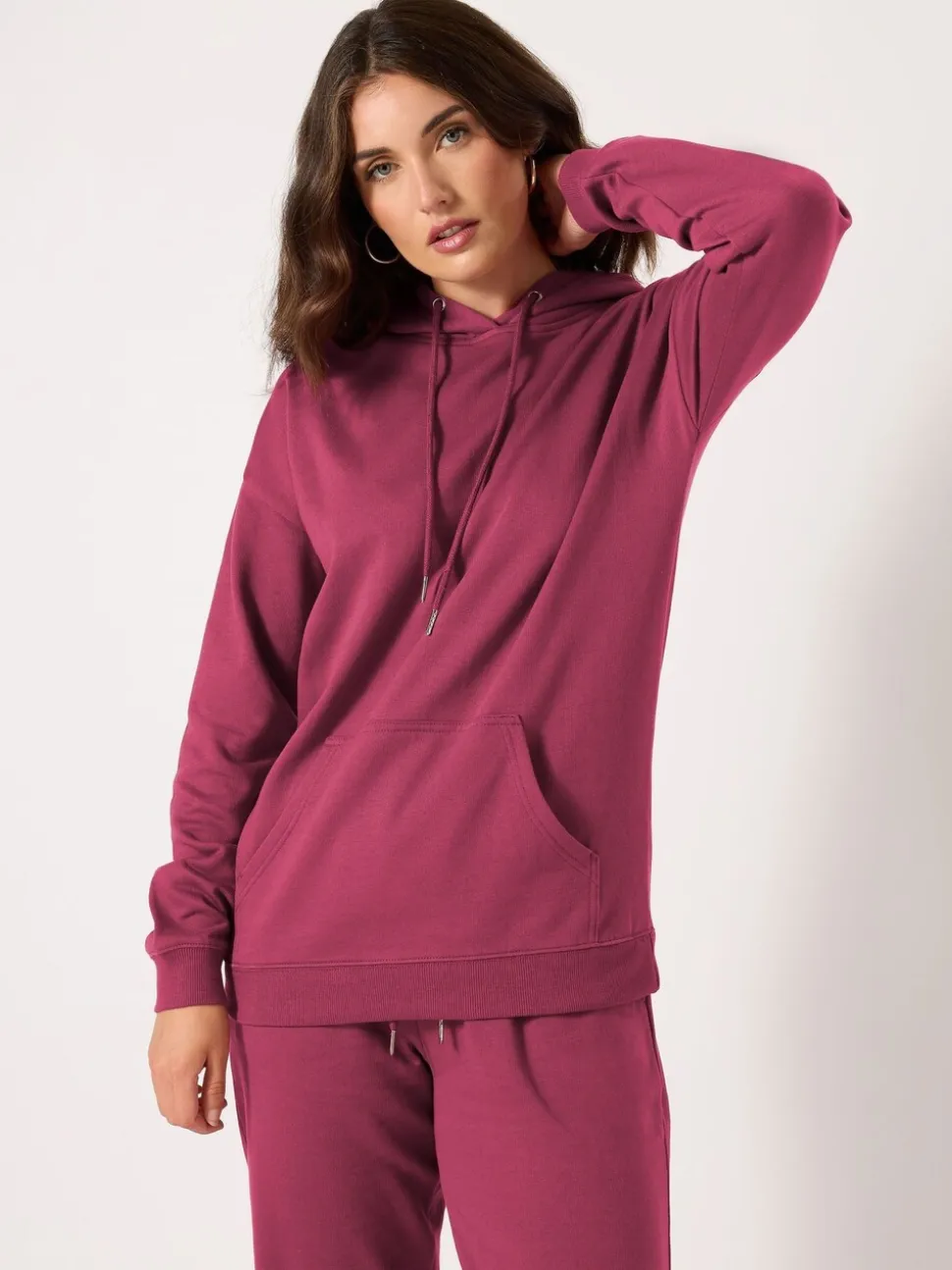 Roze - Long Tall Sally pullover-hoody