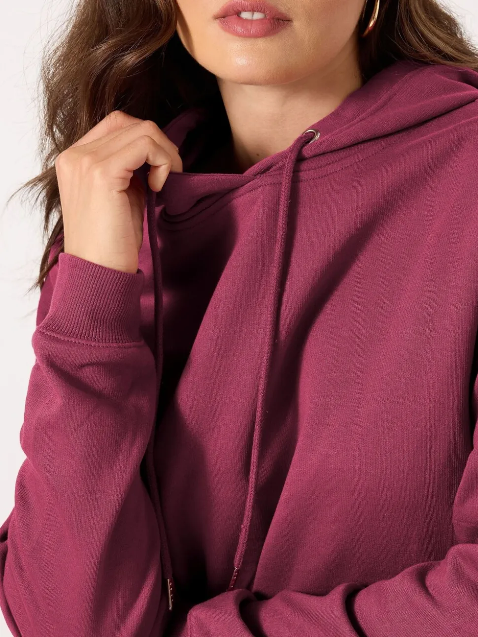 Roze - Long Tall Sally pullover-hoody