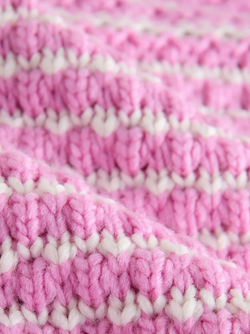 Roze - Stitchy Knit Pie Collar Layer Jumper