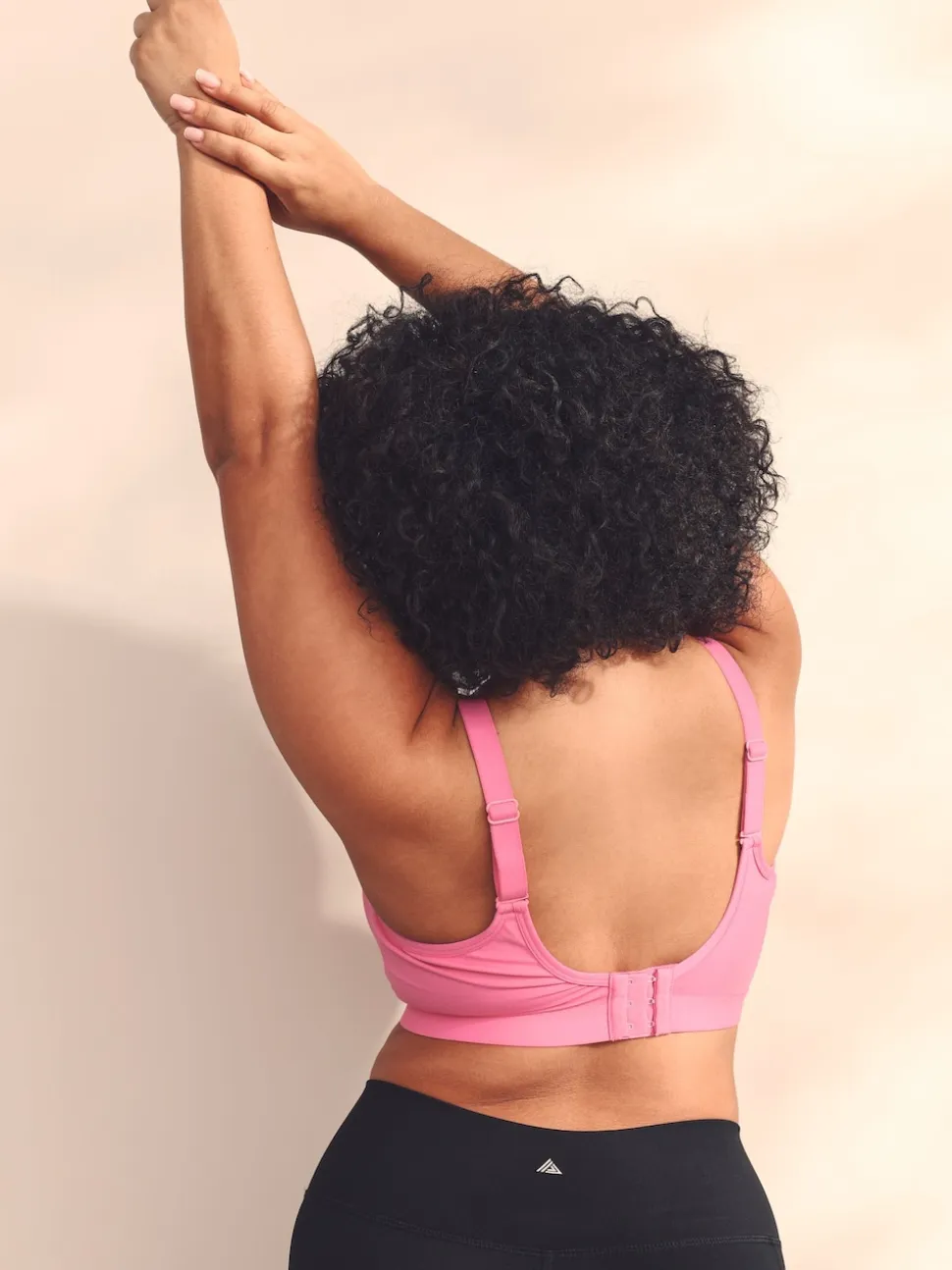 Roze - Ultimate Support Non Pad Minimising Bedrade Dry Tech Hoge impact Sportbeha