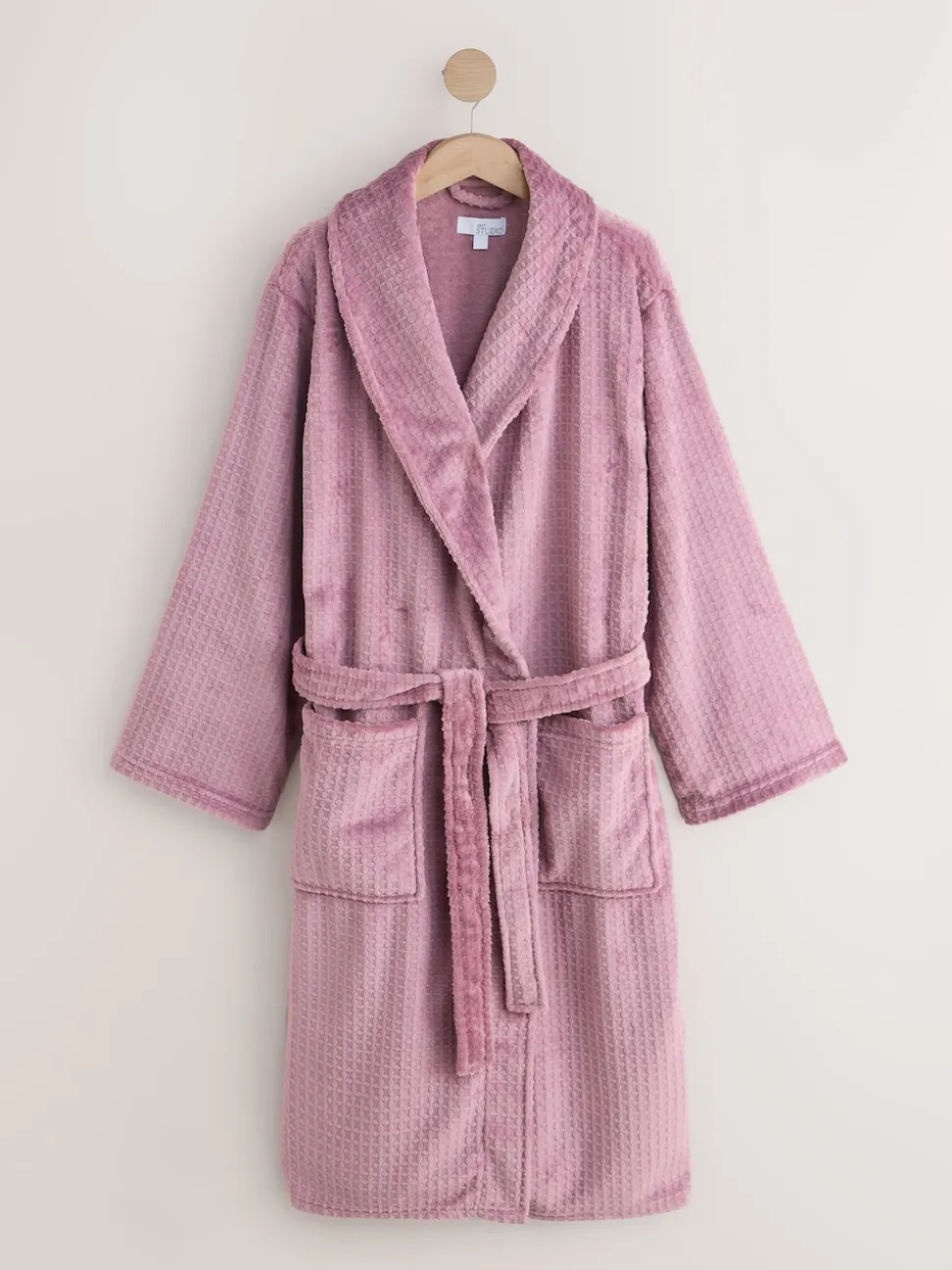 Roze - Waffle Cosy Robe