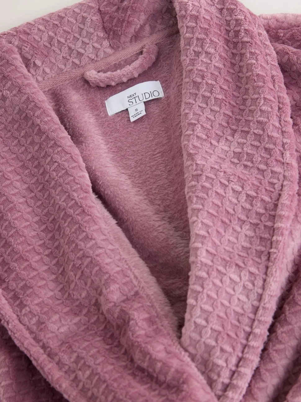 Roze - Waffle Cosy Robe