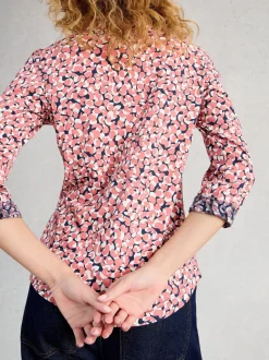 Roze - White Stuff jersey Annie overhemd