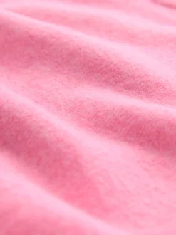 Roze bloemetjes - Superzachte trui met ronde hals en lange mouwen