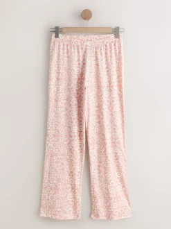Roze en blauw gebloemd - Short Sleeve Pyjamas 2 Pack