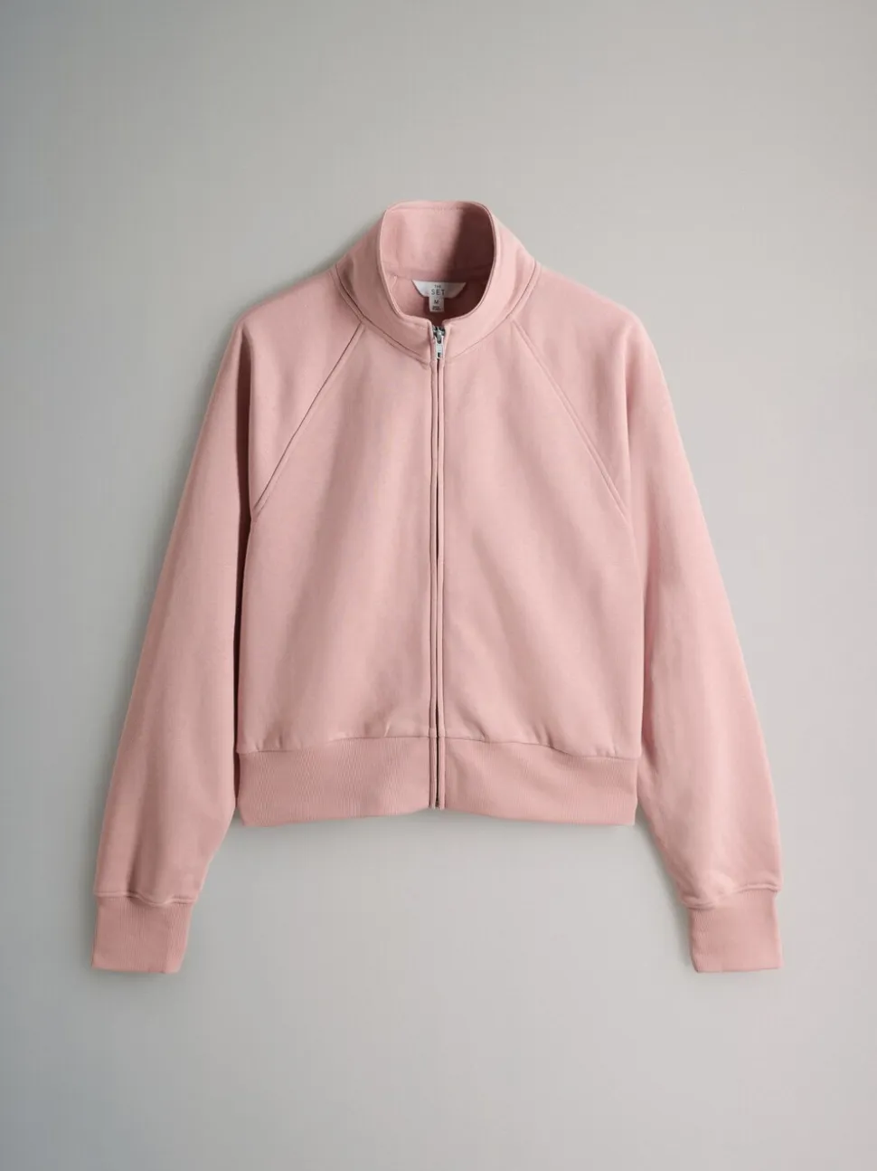 Roze/blauw - The Set 2 Pack Zip Cropped Funnel Neck Jackets