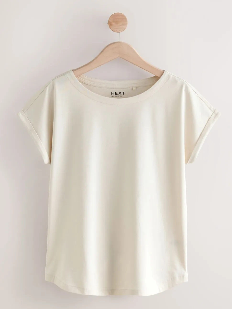 Roze/Groen/Wit/Geel strepen/palmprint - Set van 5 T-shirts met kapmouwtjes
