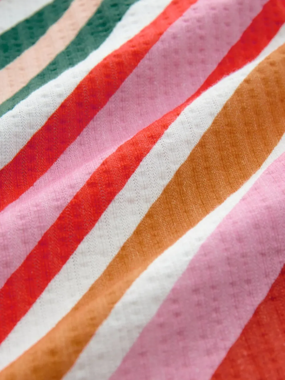Roze/oranje - Bandeau playsuit met plooien