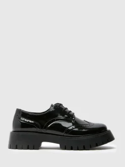 Schuh Laina Chunky Patent Brogues