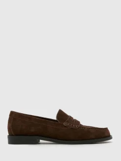 Schuh Lillian Leren Penny Instappers