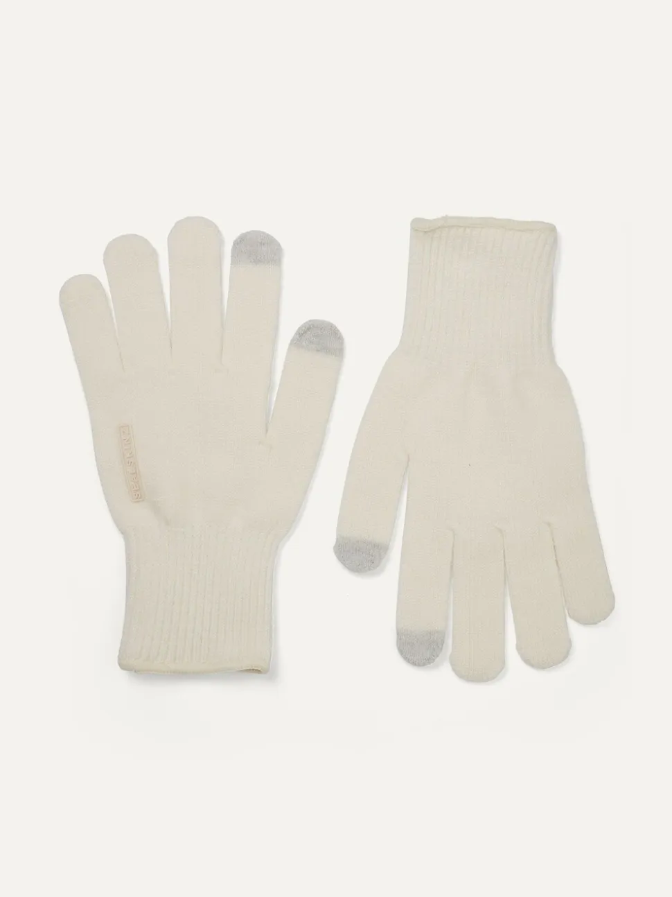 Sealskinz Cream Hanworth Solo Merino Gloves