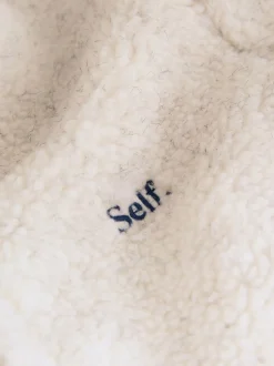 self. Buttons Neck Jumper