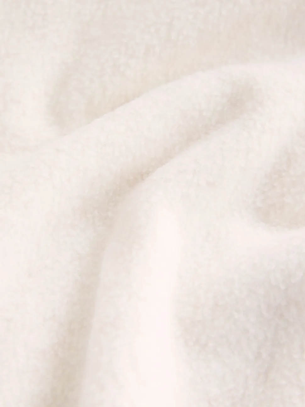 self. Polar fleece met volledige rits