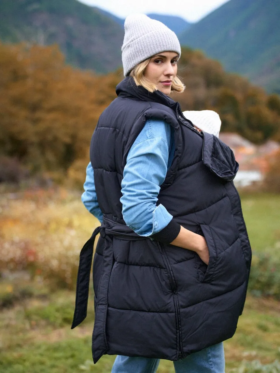 Seraphine 3-In-1 Maternity & Babywearing Gilet