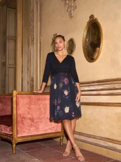 Seraphine Maternity & Nursing Wrap Dress