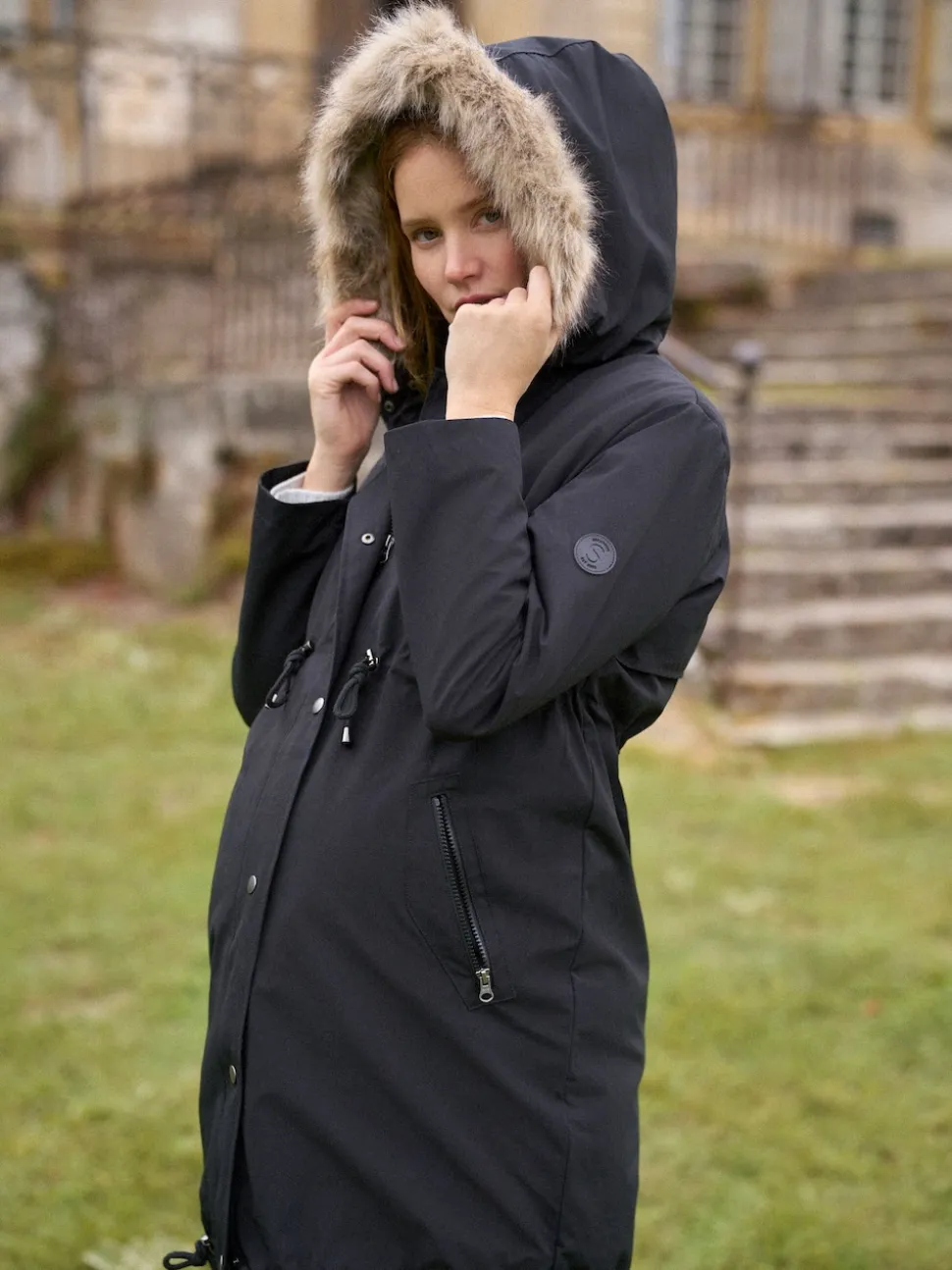 Seraphine Premium 3 in 1 zwangerschapsparka voor het dragen van baby's