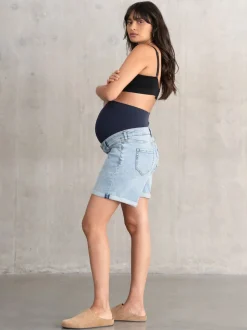 Seraphine Zwangerschapsbroek Blauw Denim