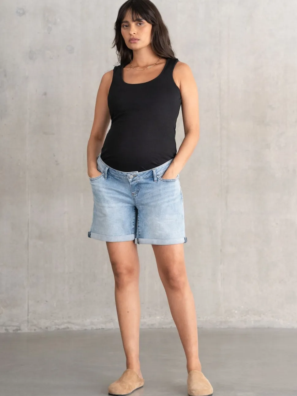 Seraphine Zwangerschapsbroek Blauw Denim