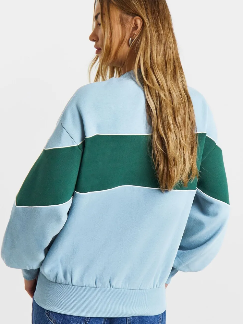 Simply Be Apres Ski Slogan High Neck Sweatshirt