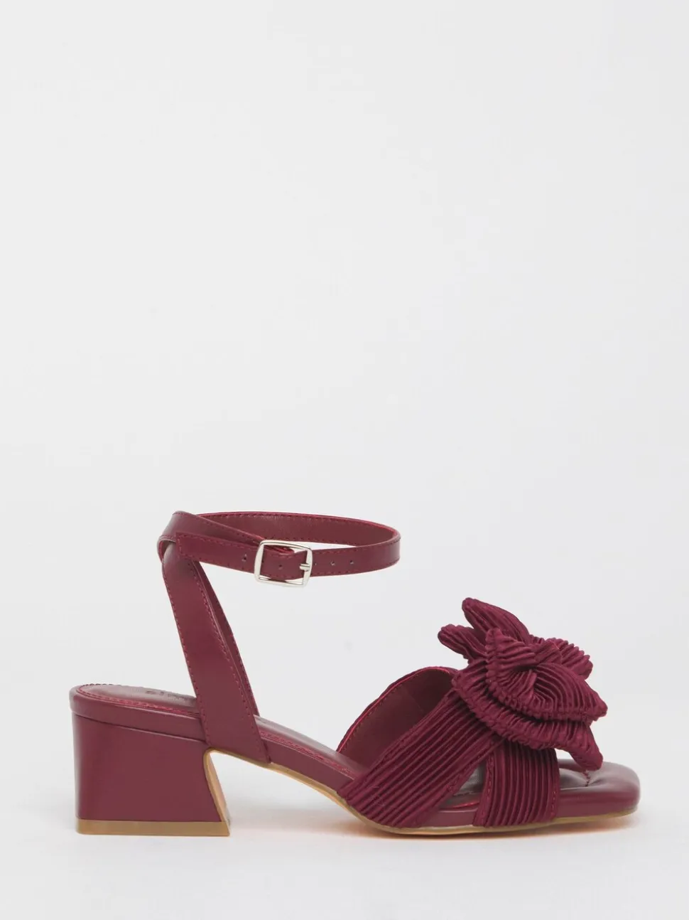 Simply Be Double Bow Block Heels