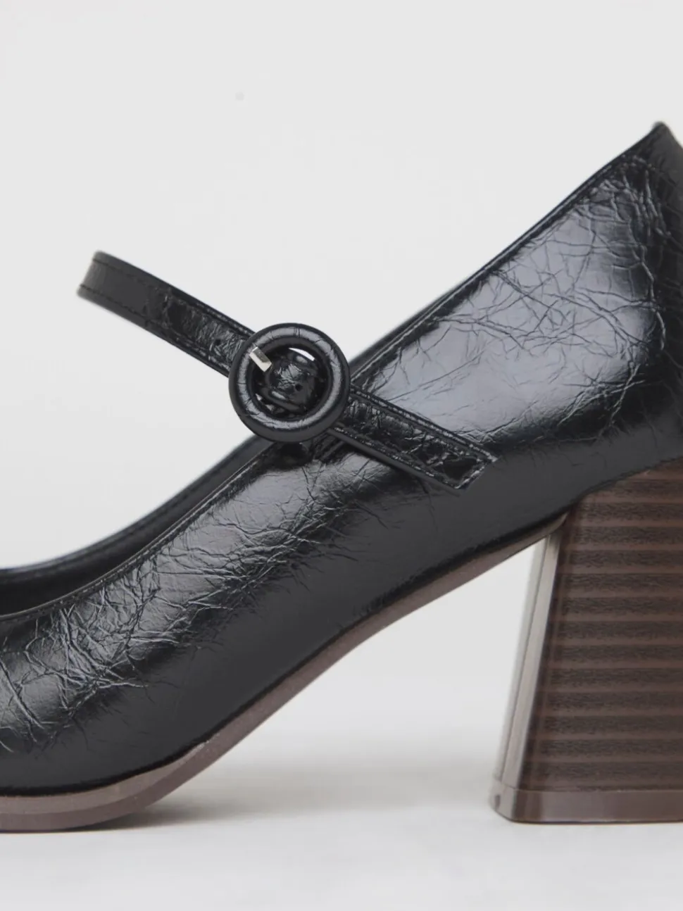Simply Be Mary Jane Vintage Platform Court Shoes
