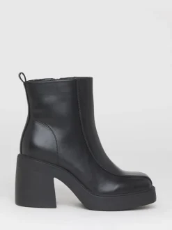 Simply Be Platform Square Toe Ankle Boots