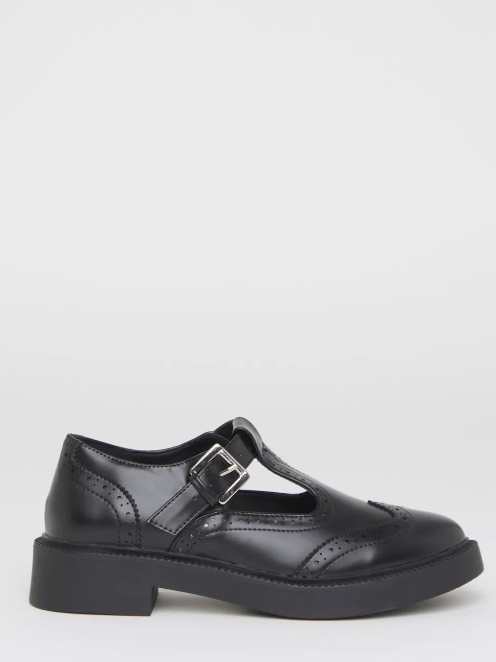 Simply Be T-Bar Brogue Mary Jane Shoes