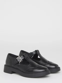 Simply Be T-Bar Brogue Mary Jane Shoes