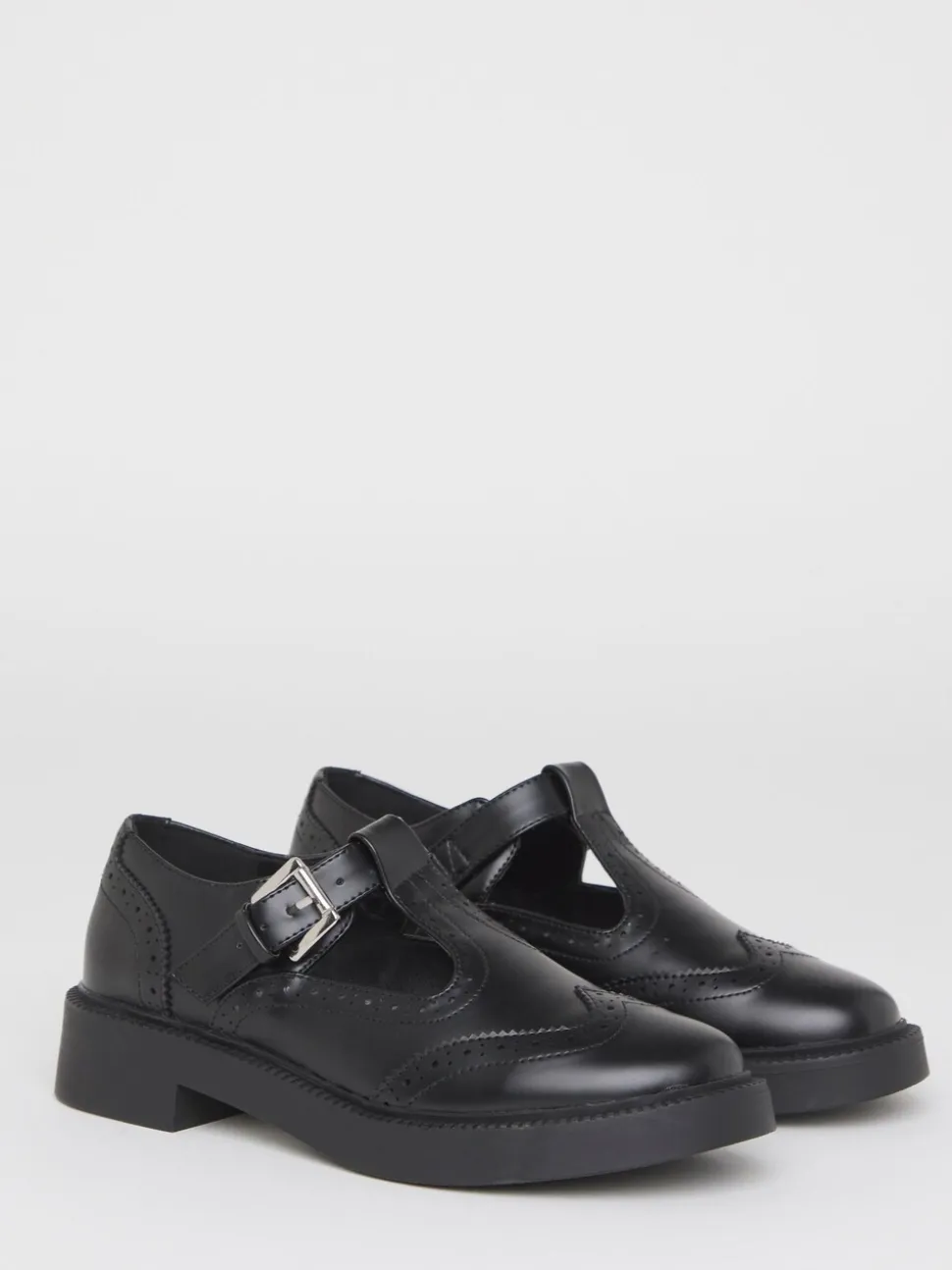 Simply Be T-Bar Brogue Mary Jane Shoes