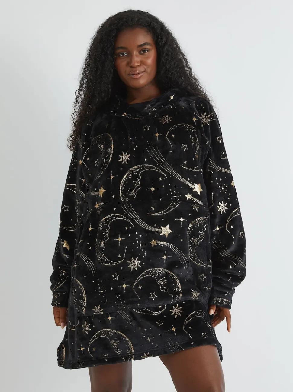 Skinnydip Celestial Gold Blanket Hoodie