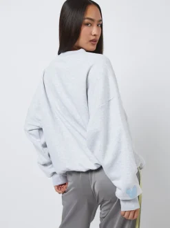 Skinnydip Disney Mickey Gingham Sweatshirt